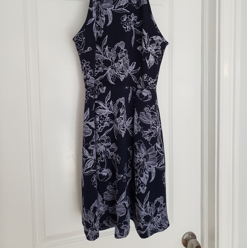 Navy Blue new with tags mini dress
